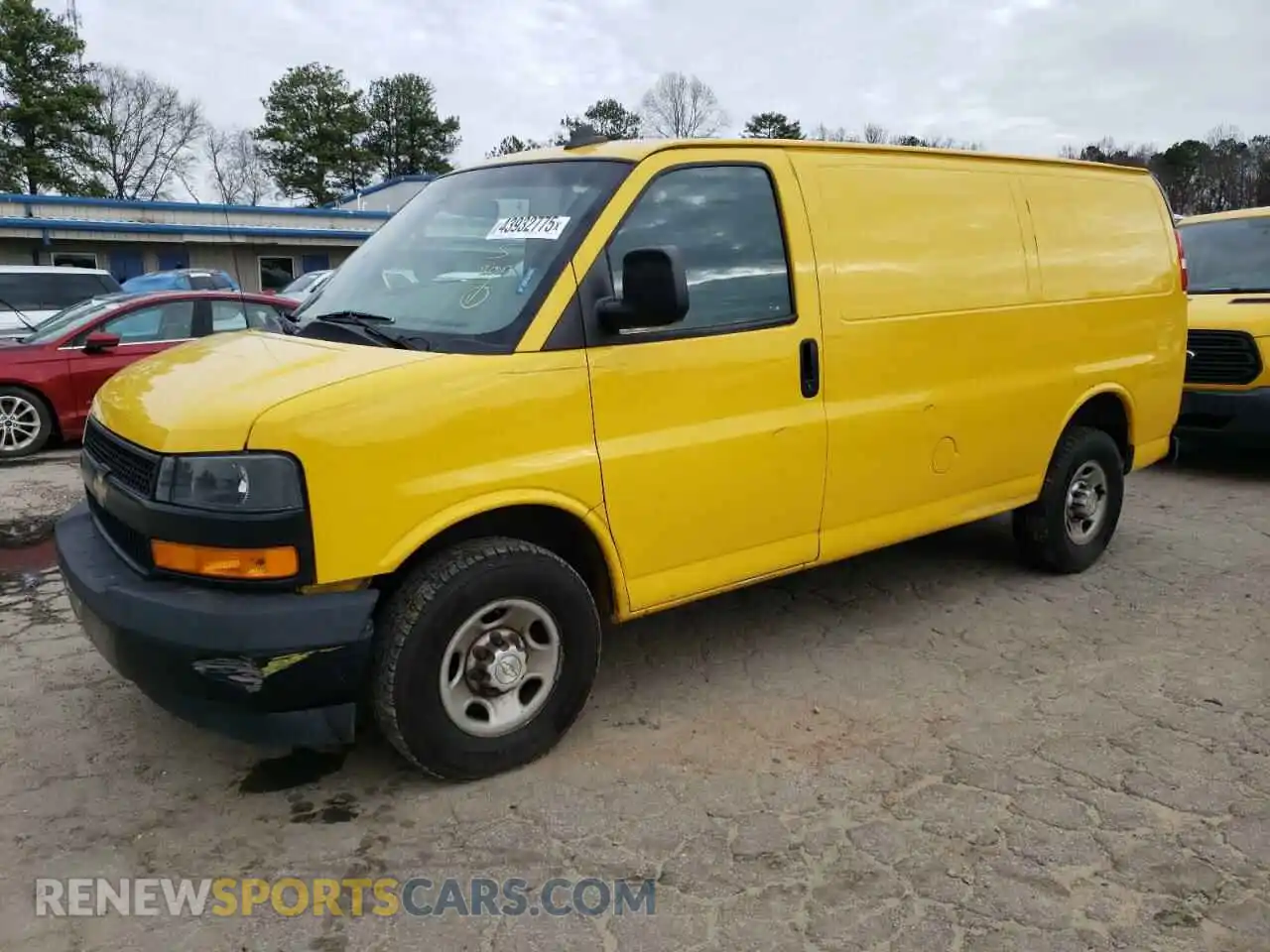 1 Photograph of a damaged car 1GCWGAFP3L1226712 CHEVROLET EXPRESS 2020