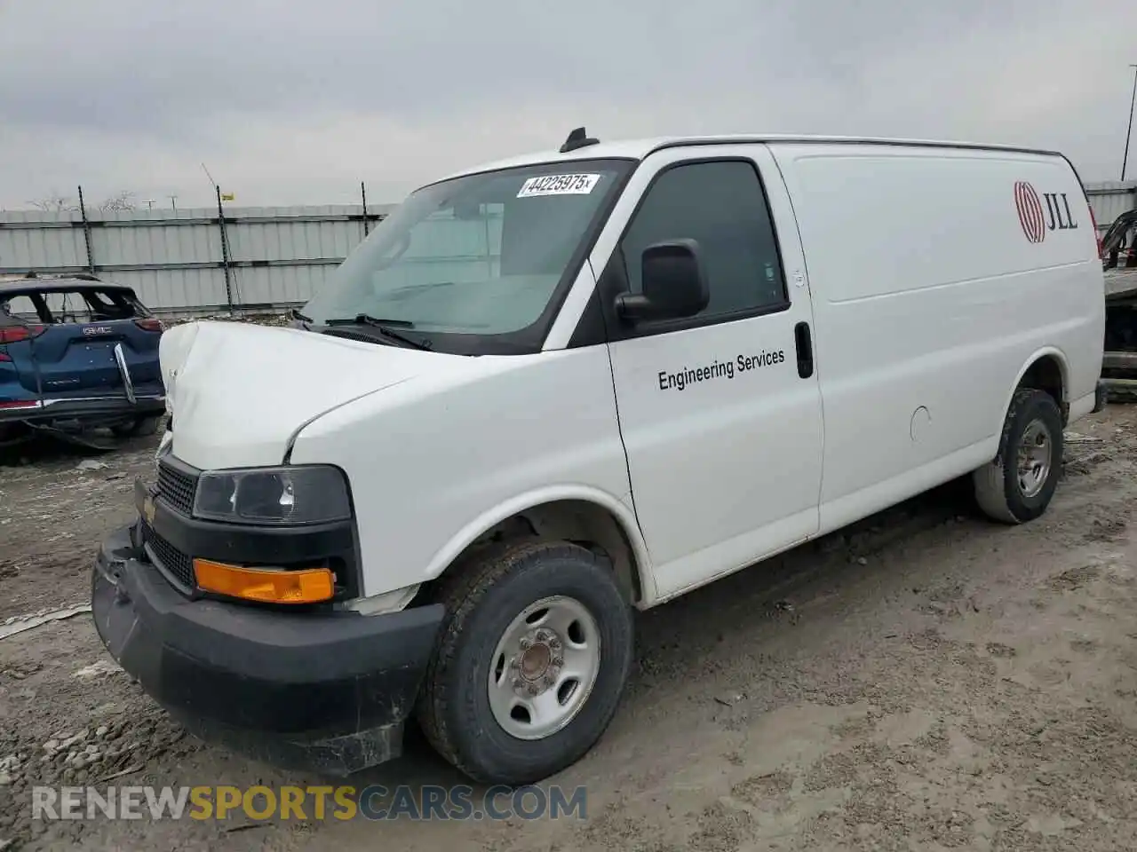 1 Photograph of a damaged car 1GCWGAFP4L1174507 CHEVROLET EXPRESS 2020