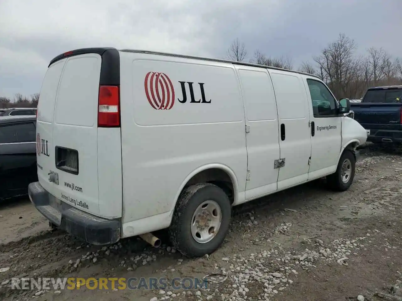 3 Photograph of a damaged car 1GCWGAFP4L1174507 CHEVROLET EXPRESS 2020