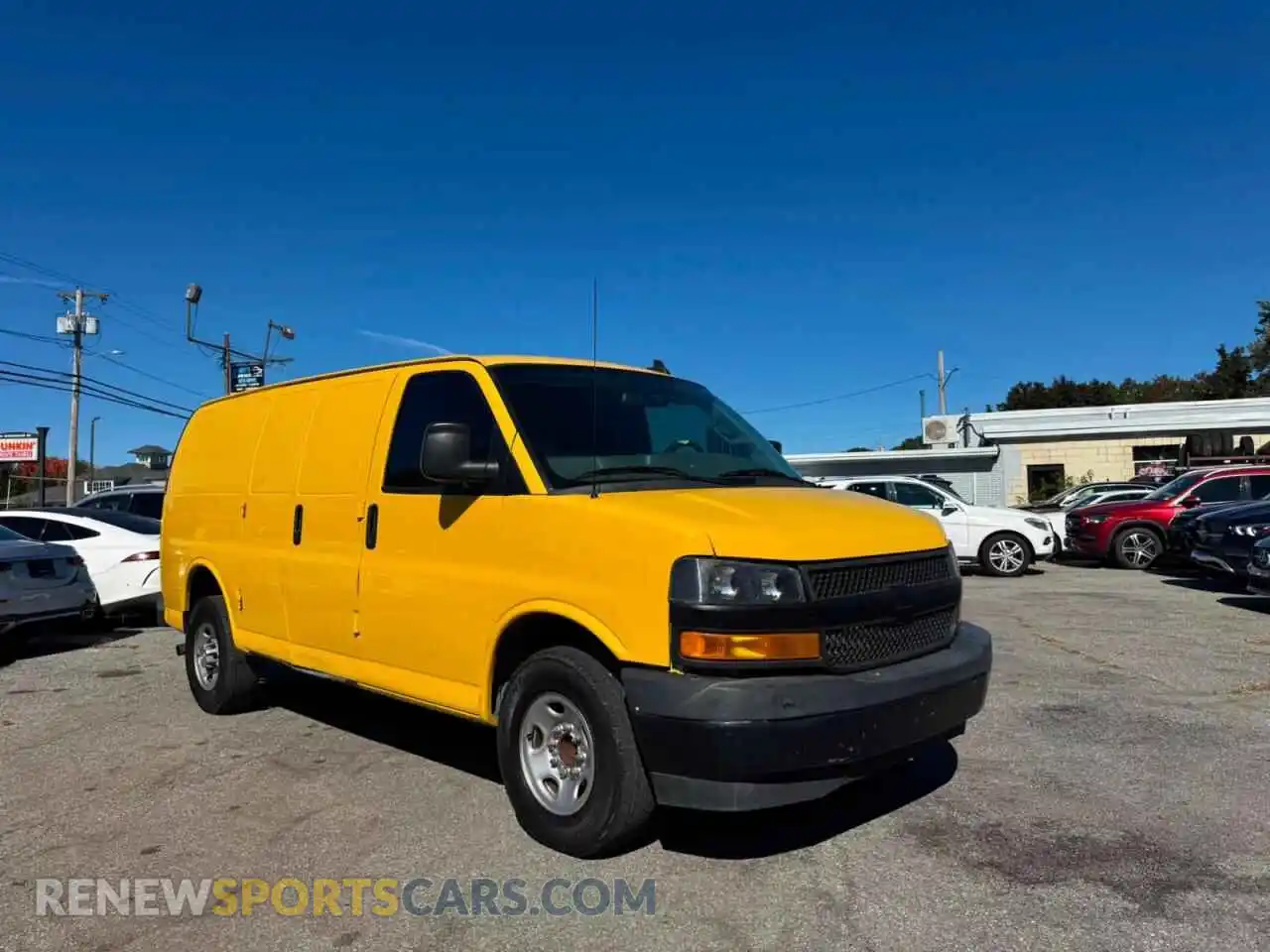 1 Photograph of a damaged car 1GCWGAFP5M1146071 CHEVROLET EXPRESS 2021