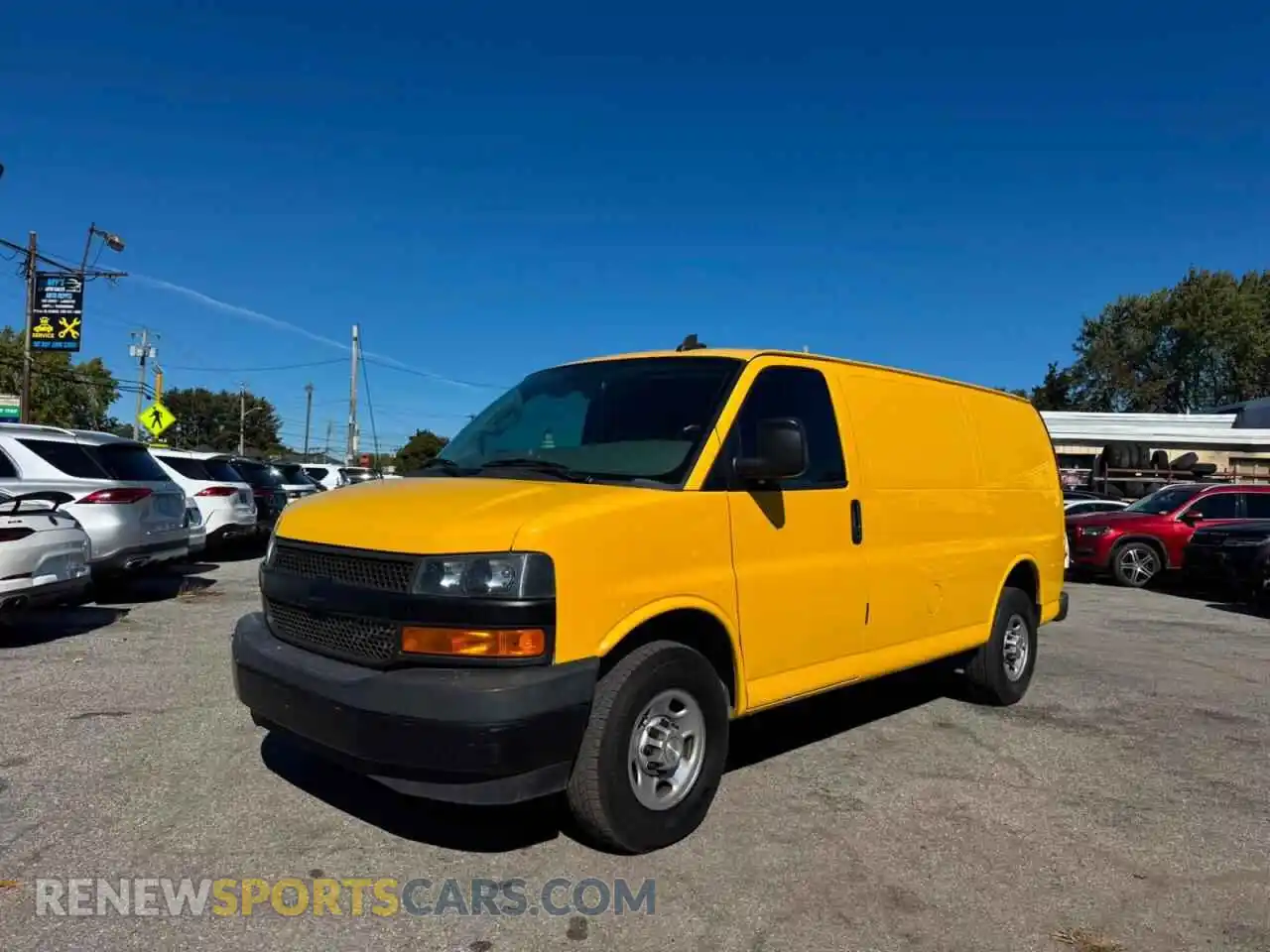 2 Photograph of a damaged car 1GCWGAFP5M1146071 CHEVROLET EXPRESS 2021