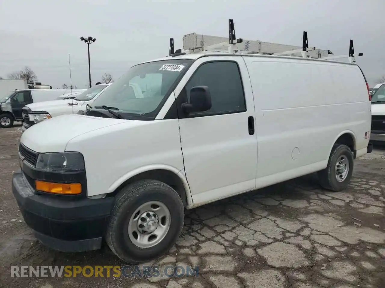 1 Photograph of a damaged car 1GCWGAFP5M1200324 CHEVROLET EXPRESS 2021
