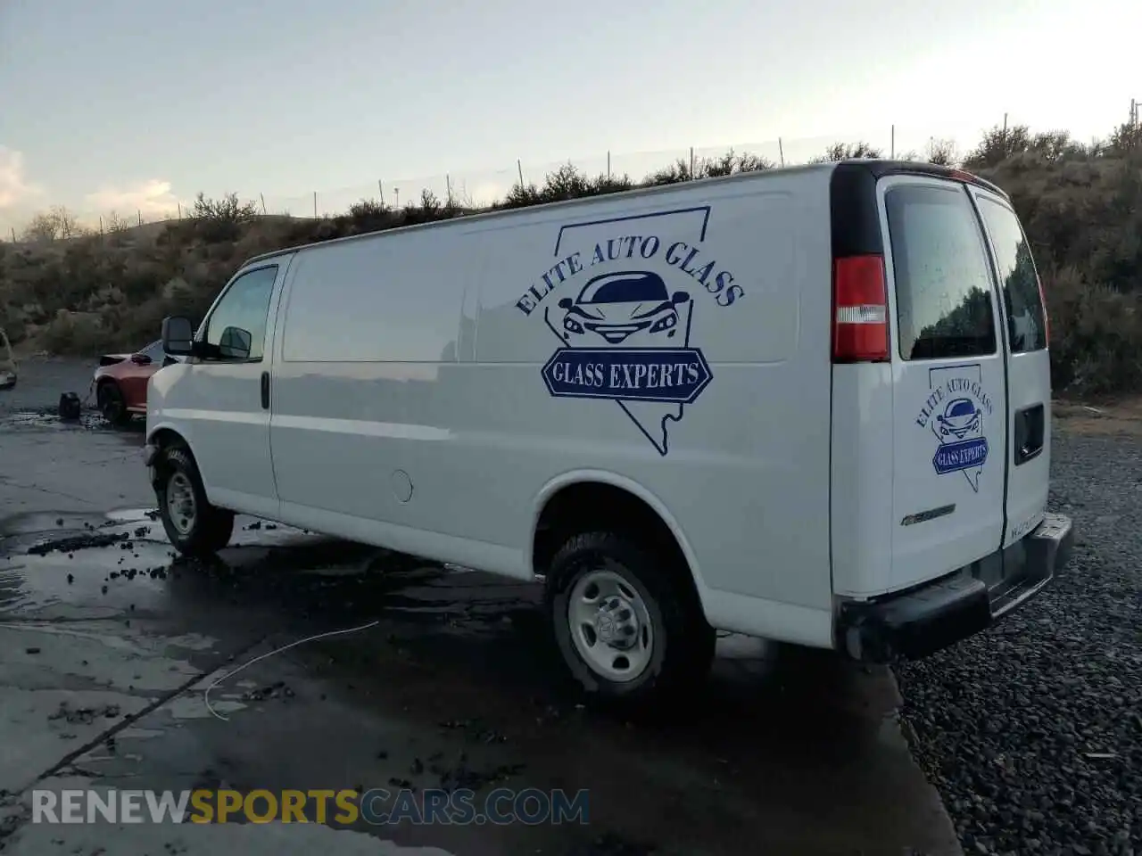 2 Photograph of a damaged car 1GCWGBFP0M1206747 CHEVROLET EXPRESS 2021