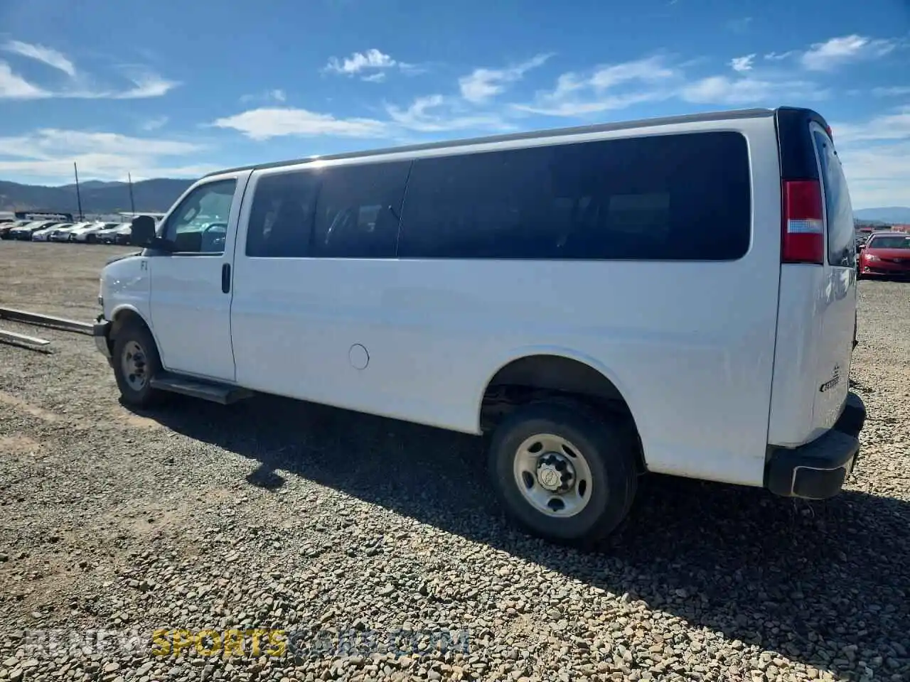 2 Photograph of a damaged car 1GAZGPF78N1195954 CHEVROLET EXPRESS 2022