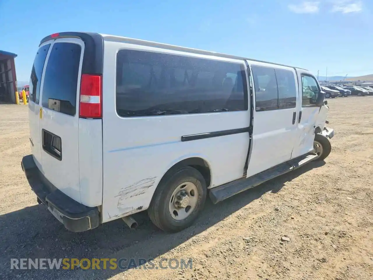 3 Photograph of a damaged car 1GAZGPF78N1195954 CHEVROLET EXPRESS 2022