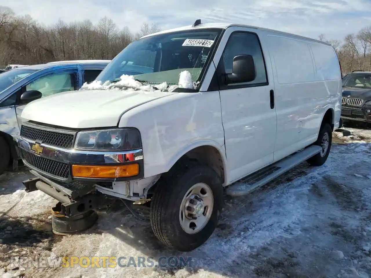1 Photograph of a damaged car 1GCWGAF79N1269082 CHEVROLET EXPRESS 2022