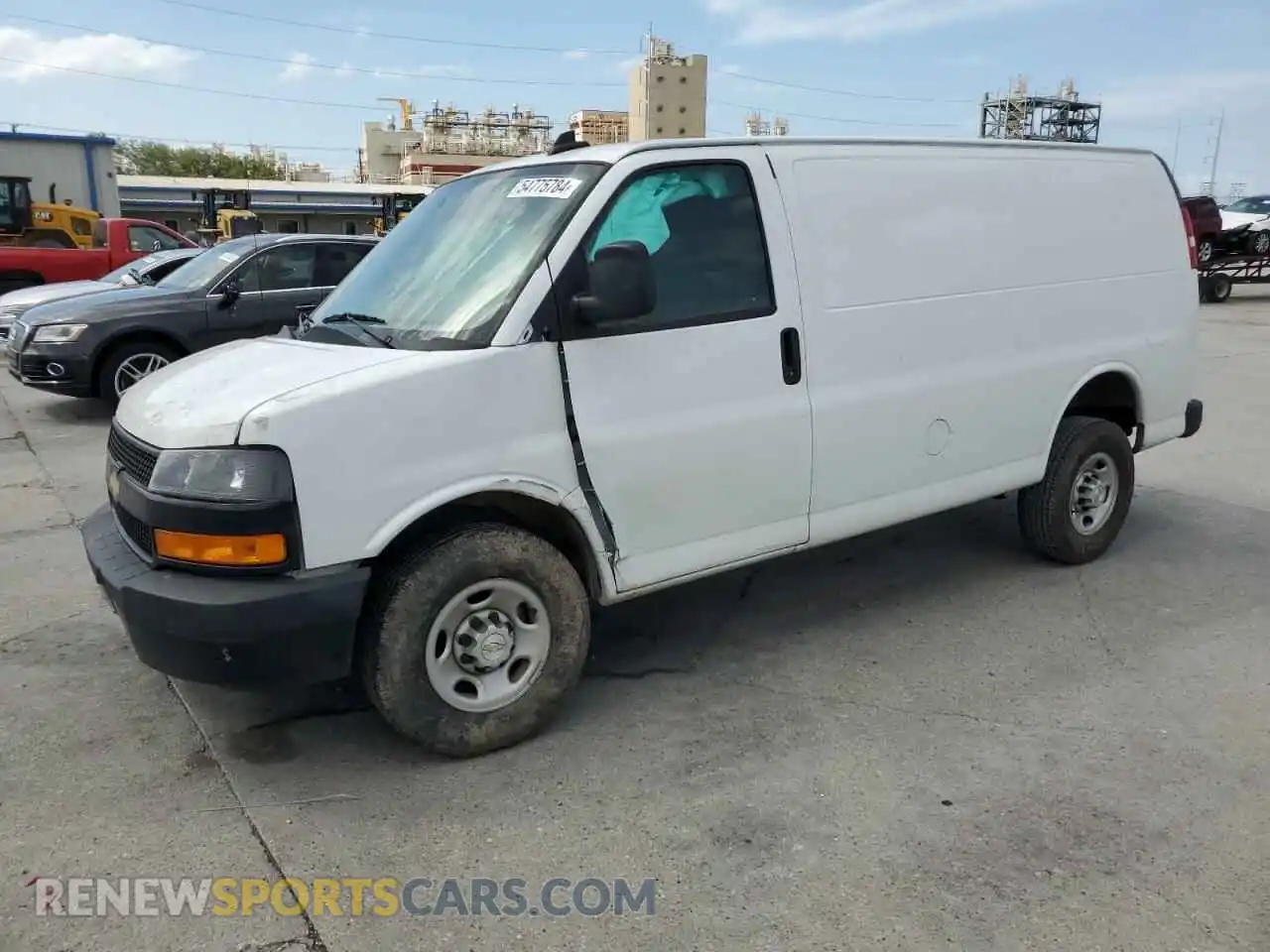 1 Фотография поврежденного автомобиля 1GCWGAFP1N1174516 CHEVROLET EXPRESS 2022