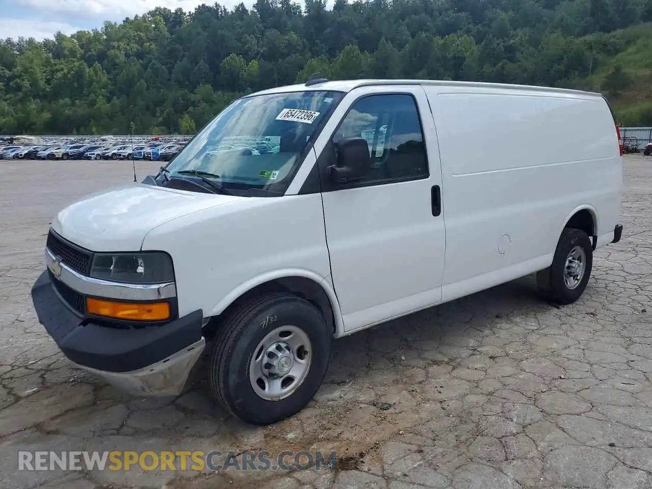 1 Фотография поврежденного автомобиля 1GCWGAFP1N1283493 CHEVROLET EXPRESS 2022