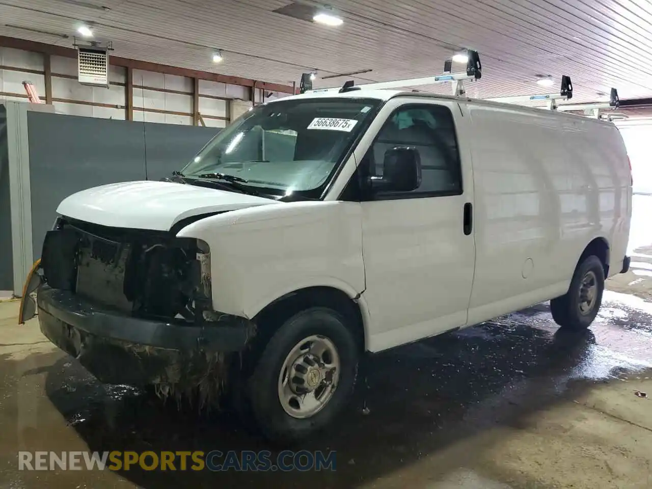 1 Photograph of a damaged car 1GCWGAFP3N1283138 CHEVROLET EXPRESS 2022