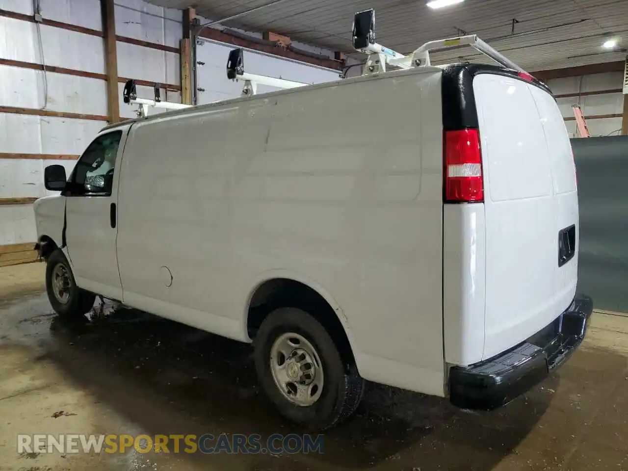 2 Photograph of a damaged car 1GCWGAFP3N1283138 CHEVROLET EXPRESS 2022