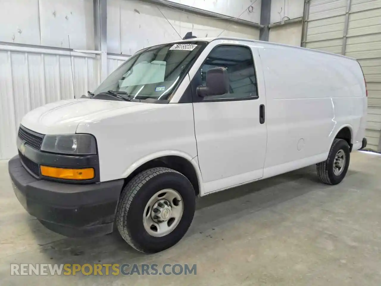 1 Photograph of a damaged car 1GCWGAFP5N1219182 CHEVROLET EXPRESS 2022