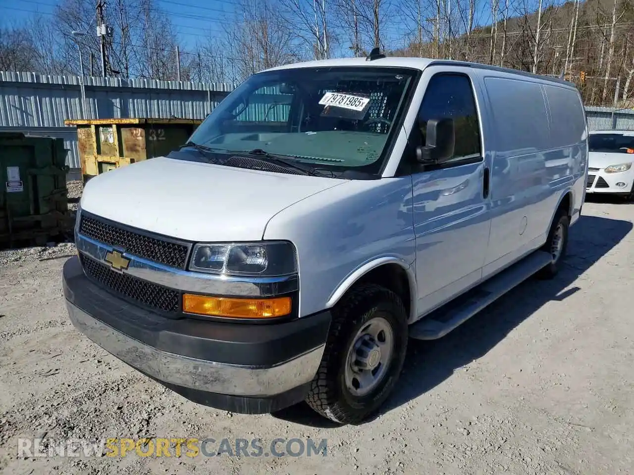 1 Photograph of a damaged car 1GCWGAFP9N1182993 CHEVROLET EXPRESS 2022