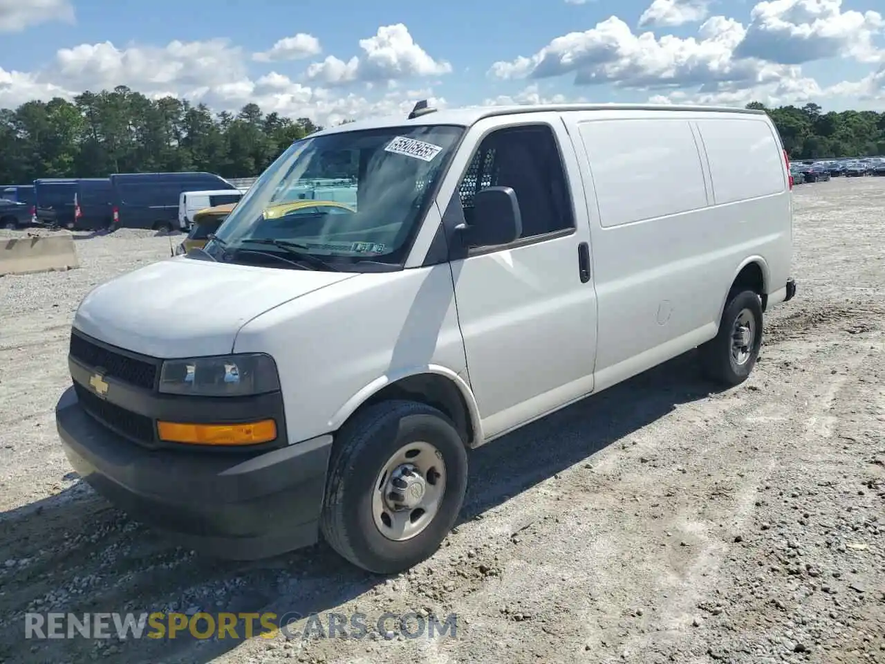 1 Фотография поврежденного автомобиля 1GCWGAFPXN1217329 CHEVROLET EXPRESS 2022