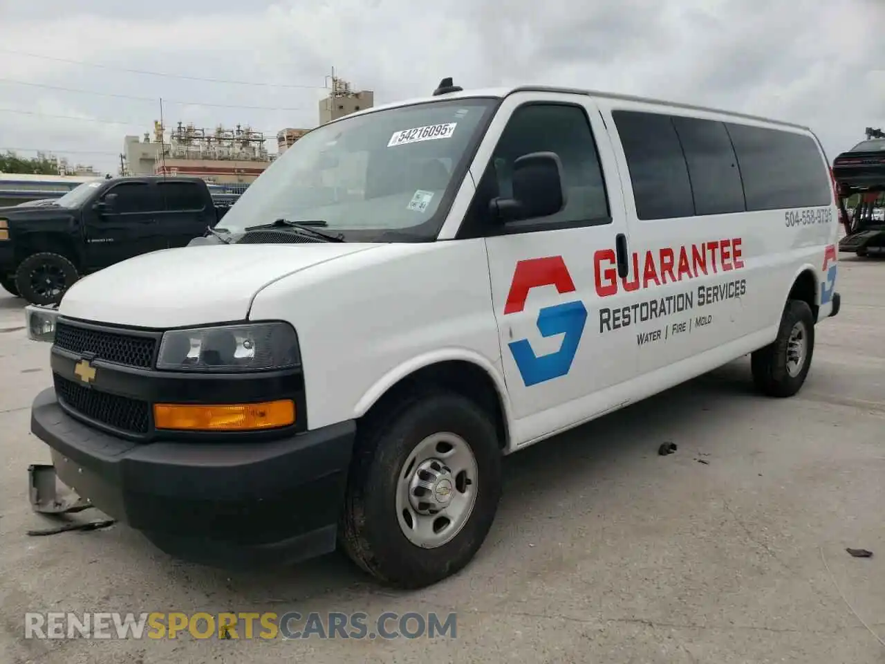 1 Photograph of a damaged car 1GAZGNFP6P1205159 CHEVROLET EXPRESS 2023