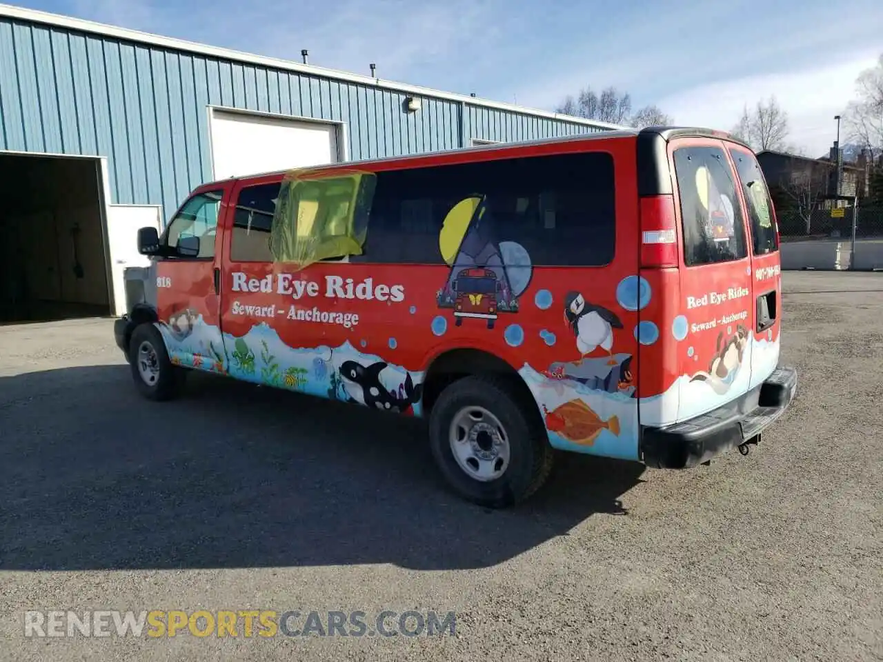 2 Photograph of a damaged car 1GAZGNFP9P1138816 CHEVROLET EXPRESS 2023
