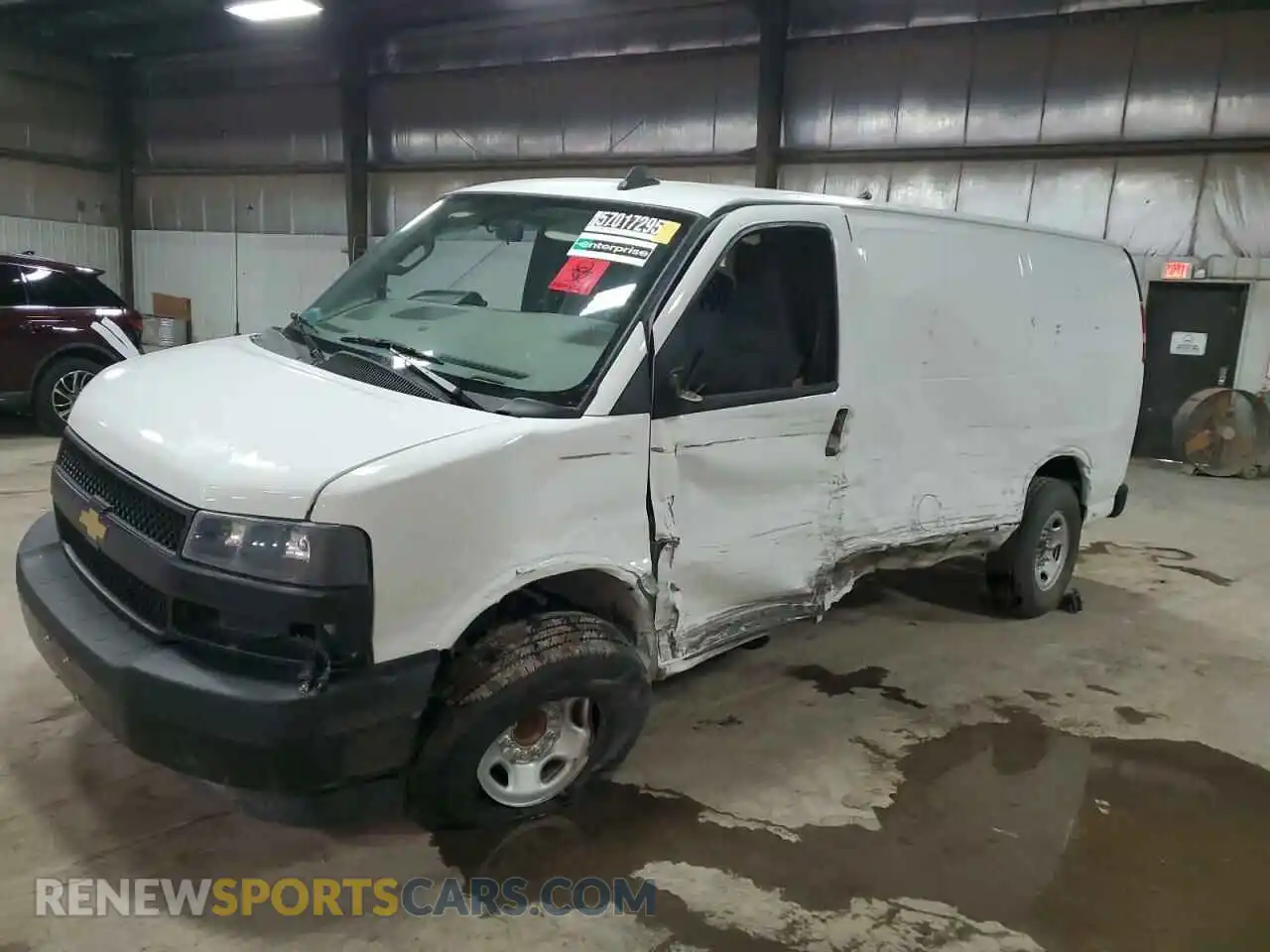 1 fotografías del automóvil dañado 1GCWGAFP1P1109667 CHEVROLET EXPRESS 2023