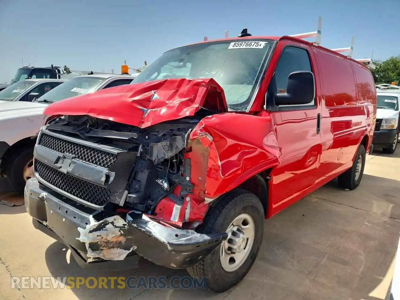 1 fotografías del automóvil dañado 1GCWGAFP3P1169630 CHEVROLET EXPRESS 2023