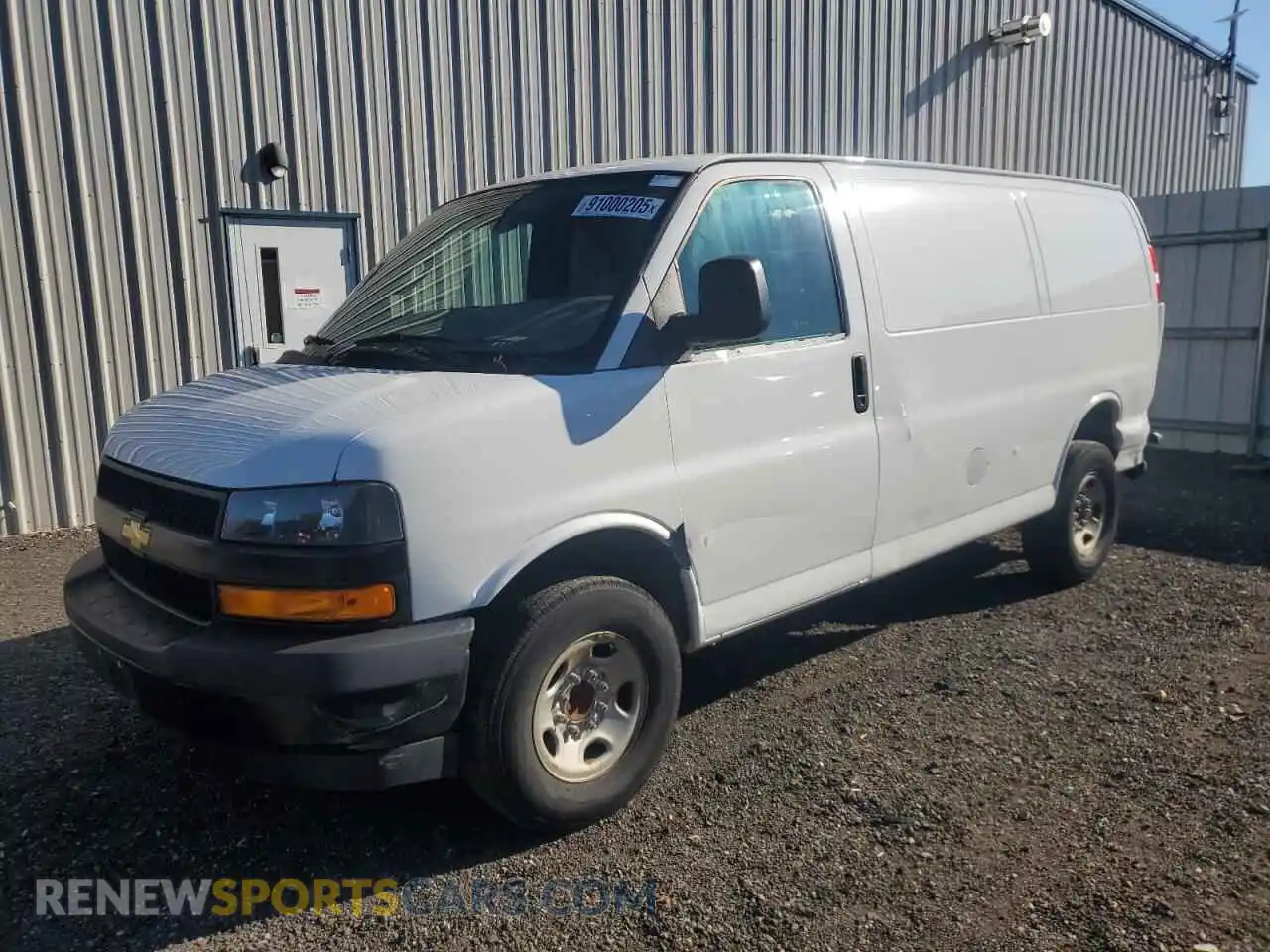 1 Photograph of a damaged car 1GCWGAFP3P1184760 CHEVROLET EXPRESS 2023