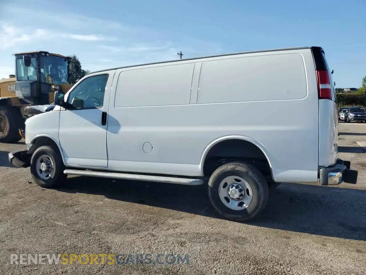 2 Photograph of a damaged car 1GCWGAFP4P1167384 CHEVROLET EXPRESS 2023
