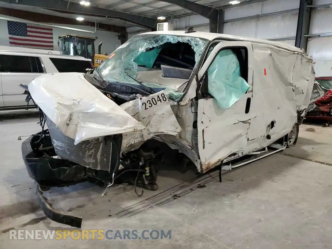 1 Photograph of a damaged car 1GCWGAFP4P1242231 CHEVROLET EXPRESS 2023