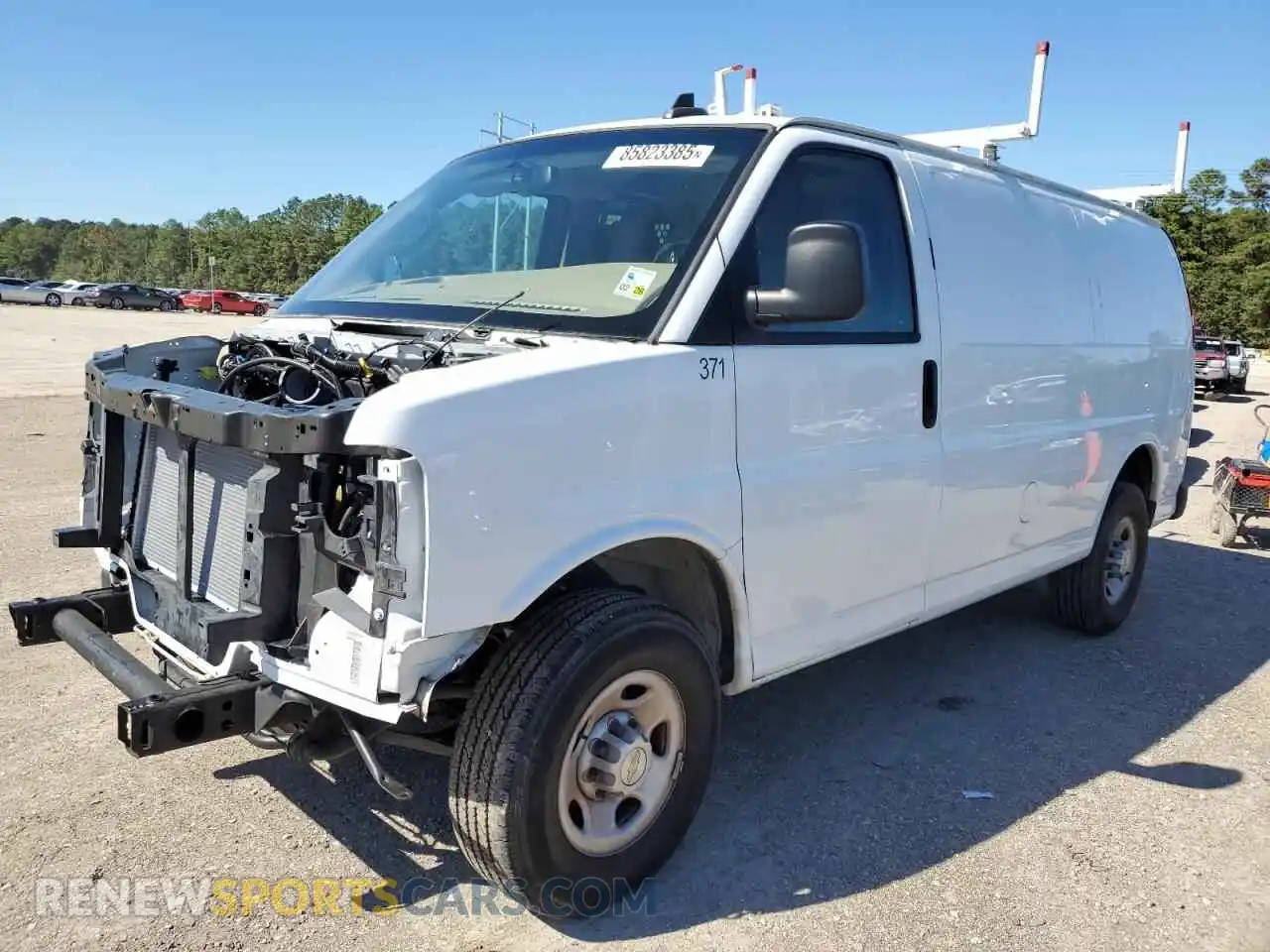 1 fotografías del automóvil dañado 1GCWGAFP6P1213183 CHEVROLET EXPRESS 2023