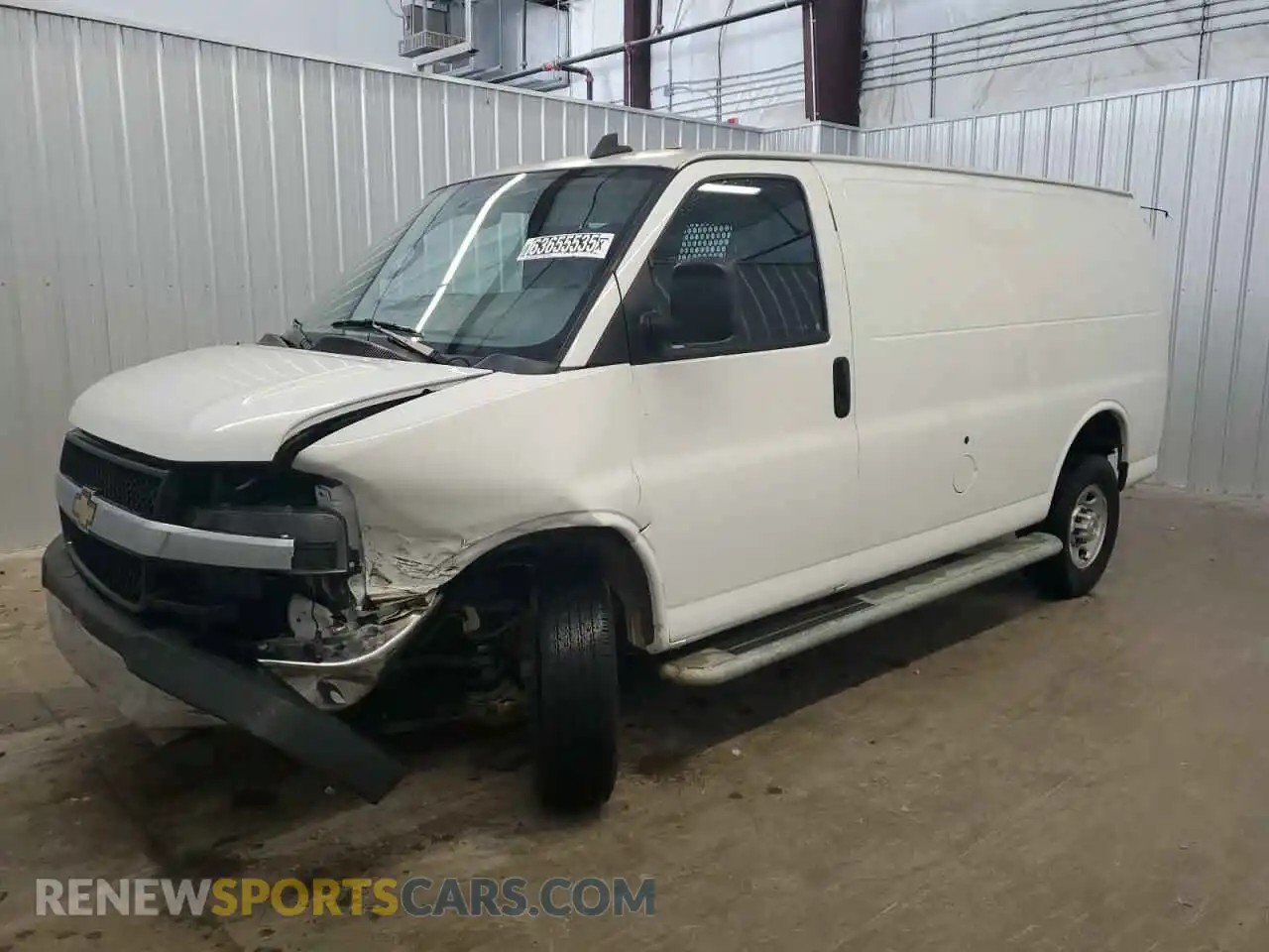 1 Photograph of a damaged car 1GCWGAFP9P1126958 CHEVROLET EXPRESS 2023
