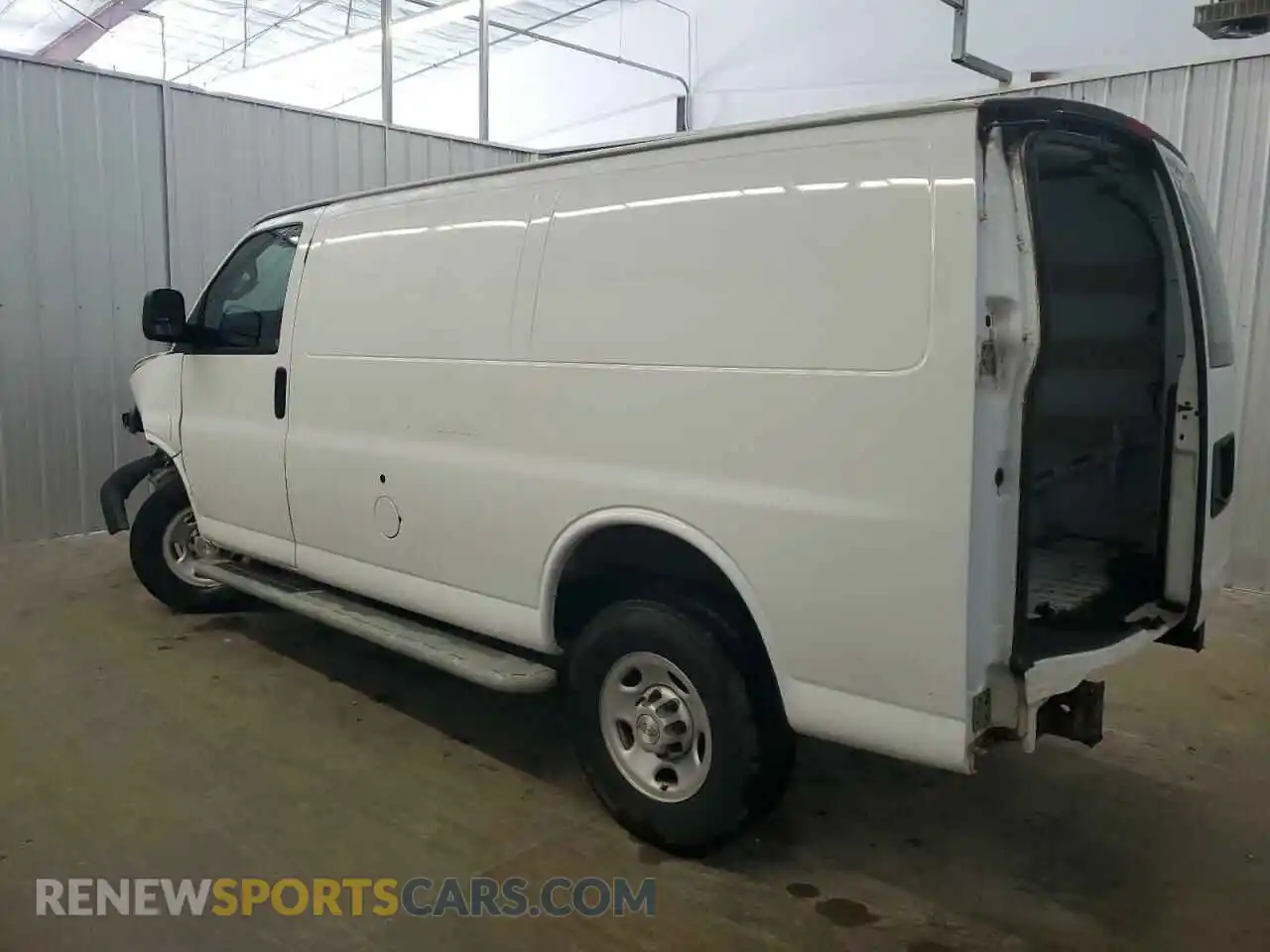 2 Photograph of a damaged car 1GCWGAFP9P1126958 CHEVROLET EXPRESS 2023