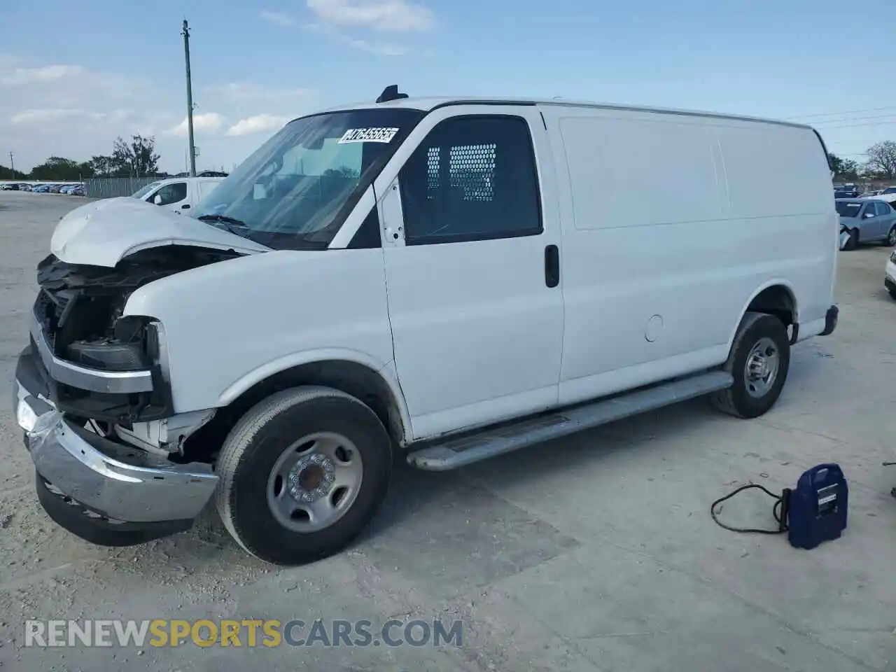 1 Photograph of a damaged car 1GCWGAFP9P1204249 CHEVROLET EXPRESS 2023