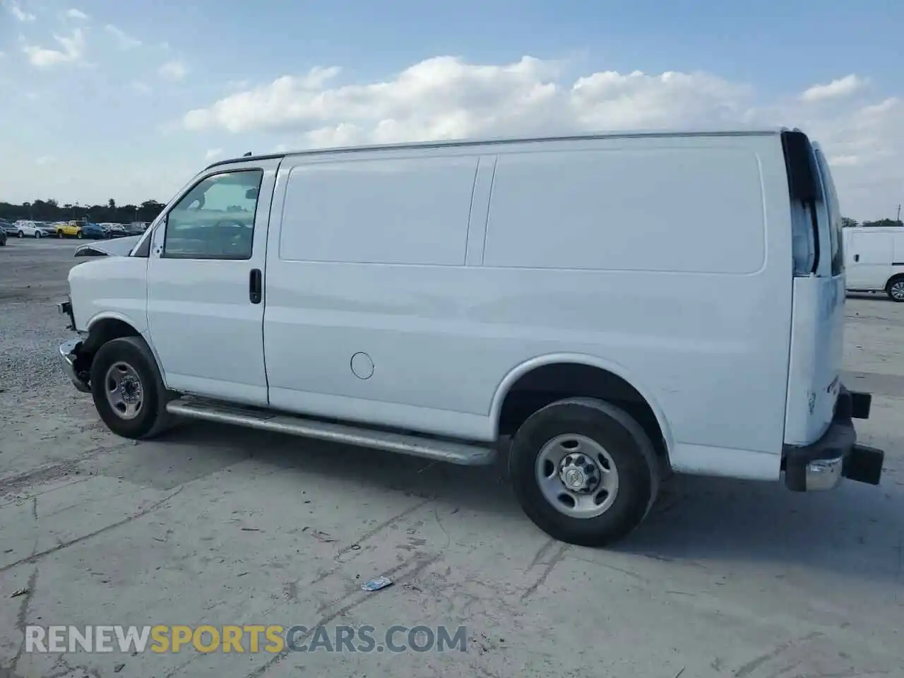 2 Photograph of a damaged car 1GCWGAFP9P1204249 CHEVROLET EXPRESS 2023