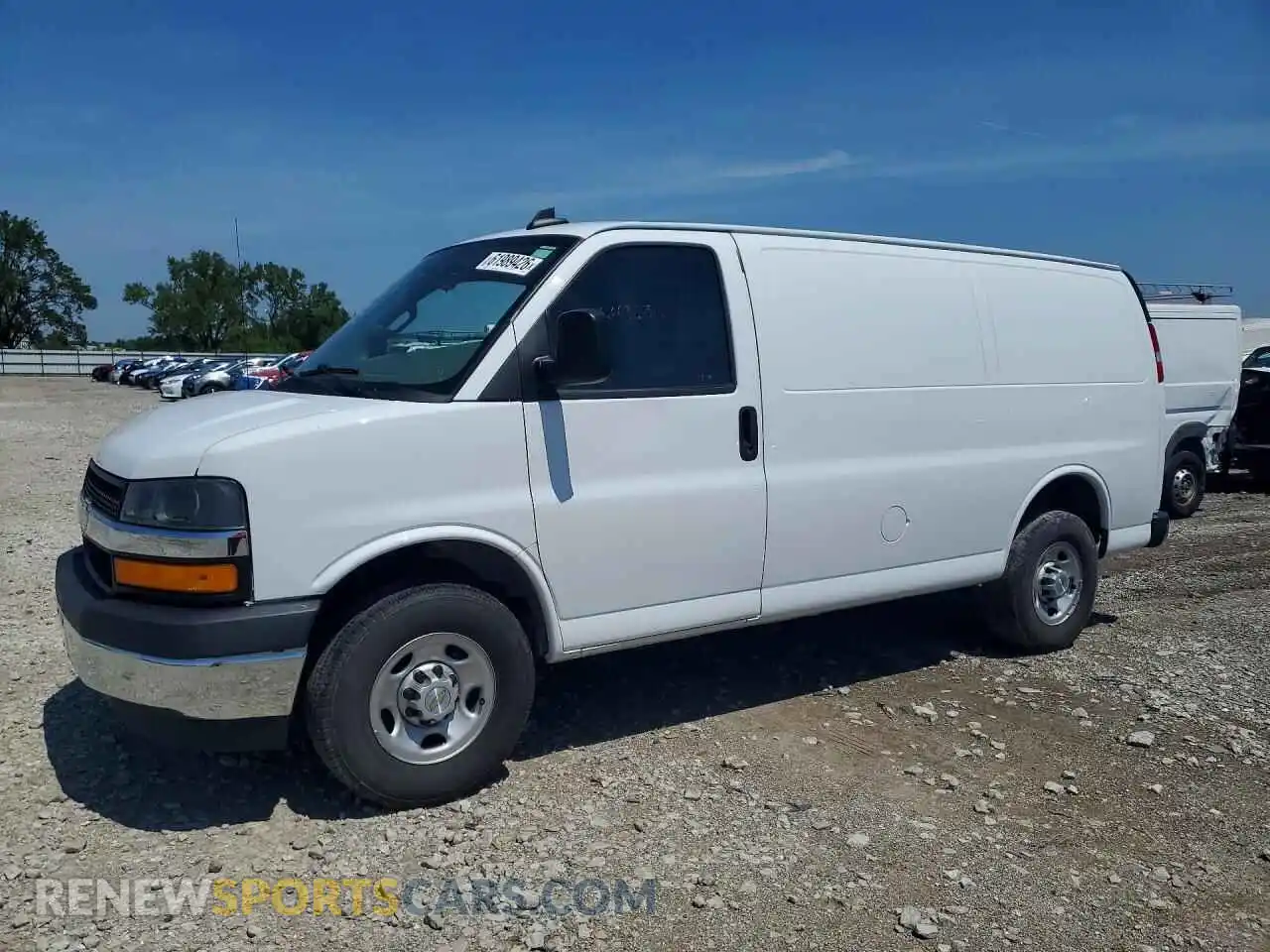 1 Фотография поврежденного автомобиля 1GCWGAFPXP1160309 CHEVROLET EXPRESS 2023