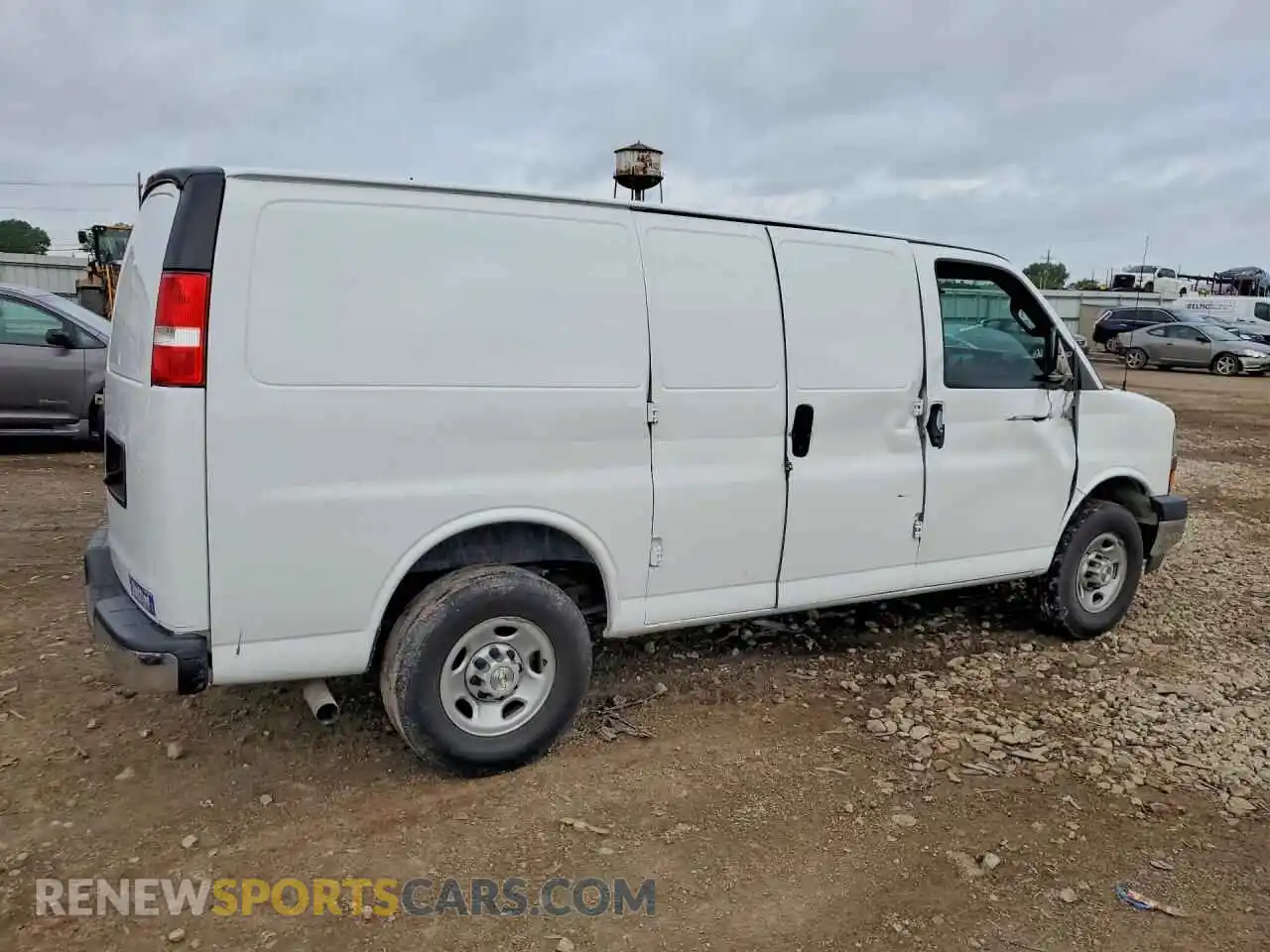 3 Фотография поврежденного автомобиля 1GCWGAFPXP1160309 CHEVROLET EXPRESS 2023