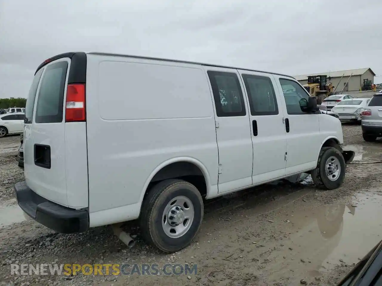 3 Photograph of a damaged car 1GCWGAFPXP1224672 CHEVROLET EXPRESS 2023