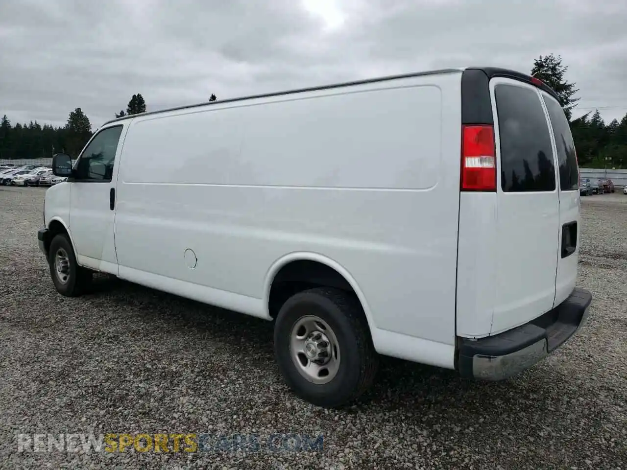 2 Photograph of a damaged car 1GCWGBFP5P1159543 CHEVROLET EXPRESS 2023