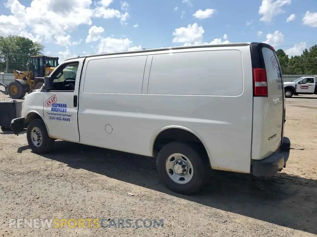 2 Photograph of a damaged car 1GCWGAF71R1288974 CHEVROLET EXPRESS 2024