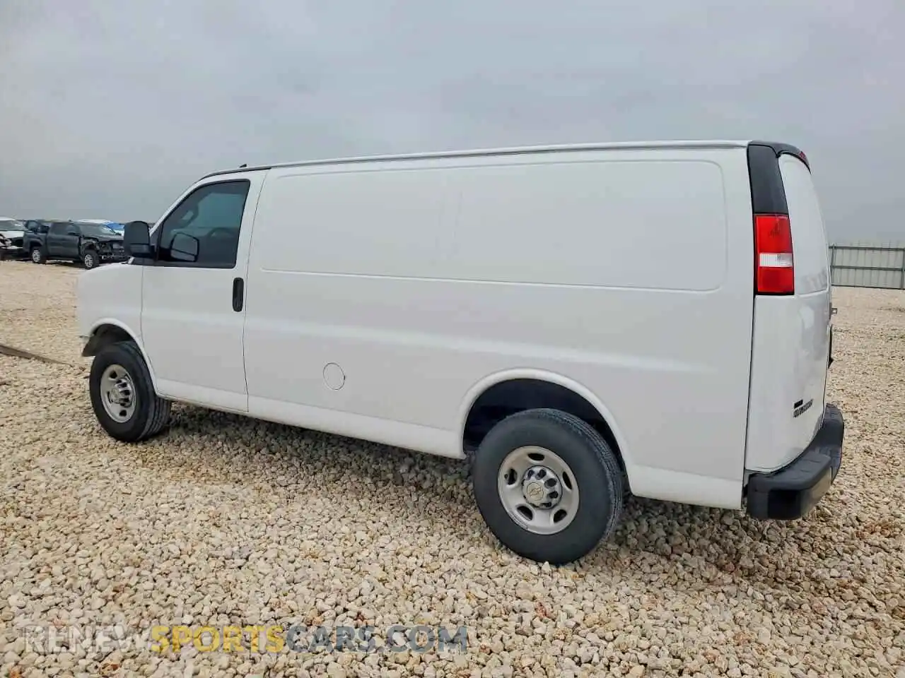 2 Photograph of a damaged car 1GCWGAF71R1289493 CHEVROLET EXPRESS 2024