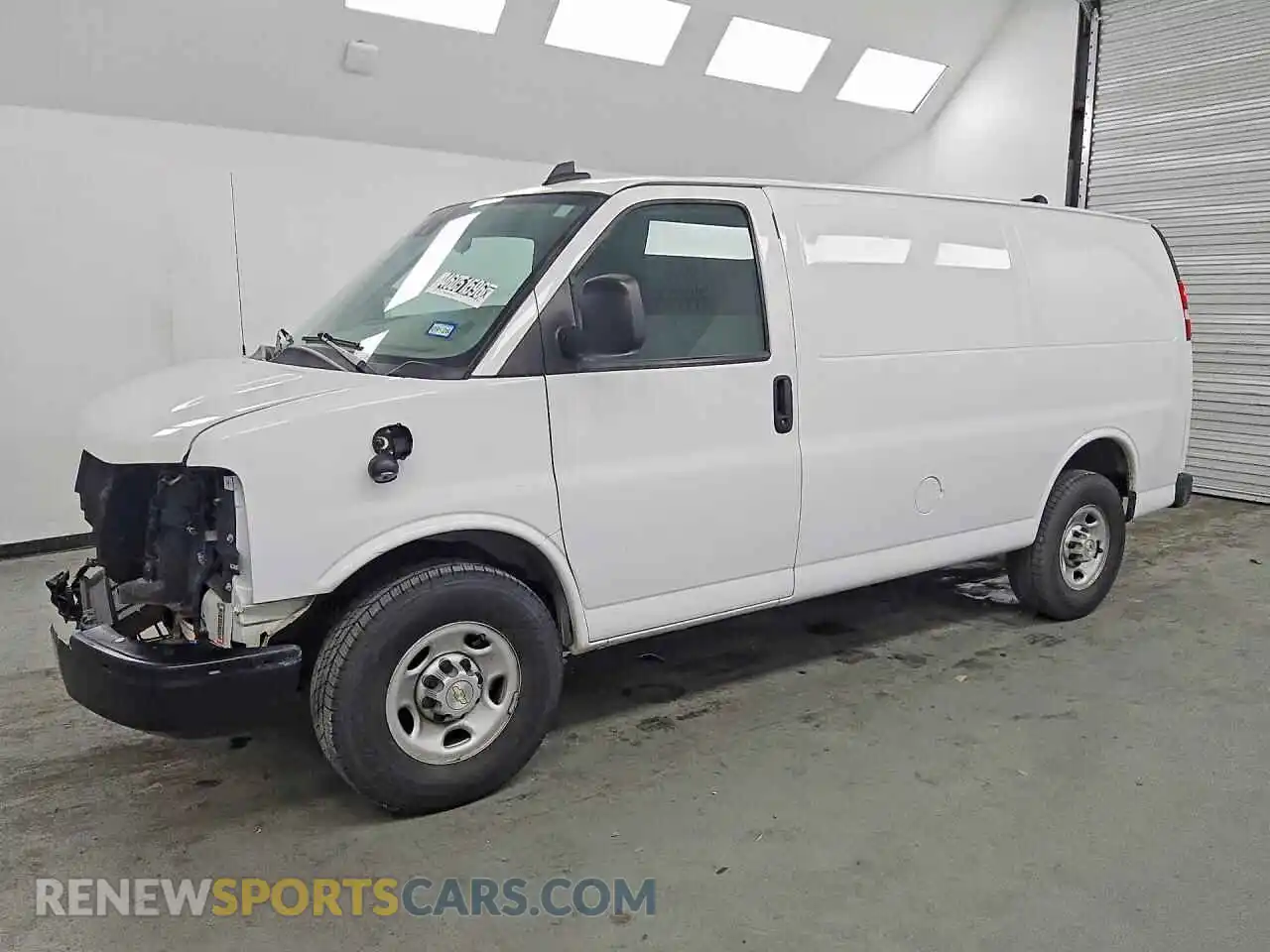 1 Photograph of a damaged car 1GCWGAF79R1189285 CHEVROLET EXPRESS 2024