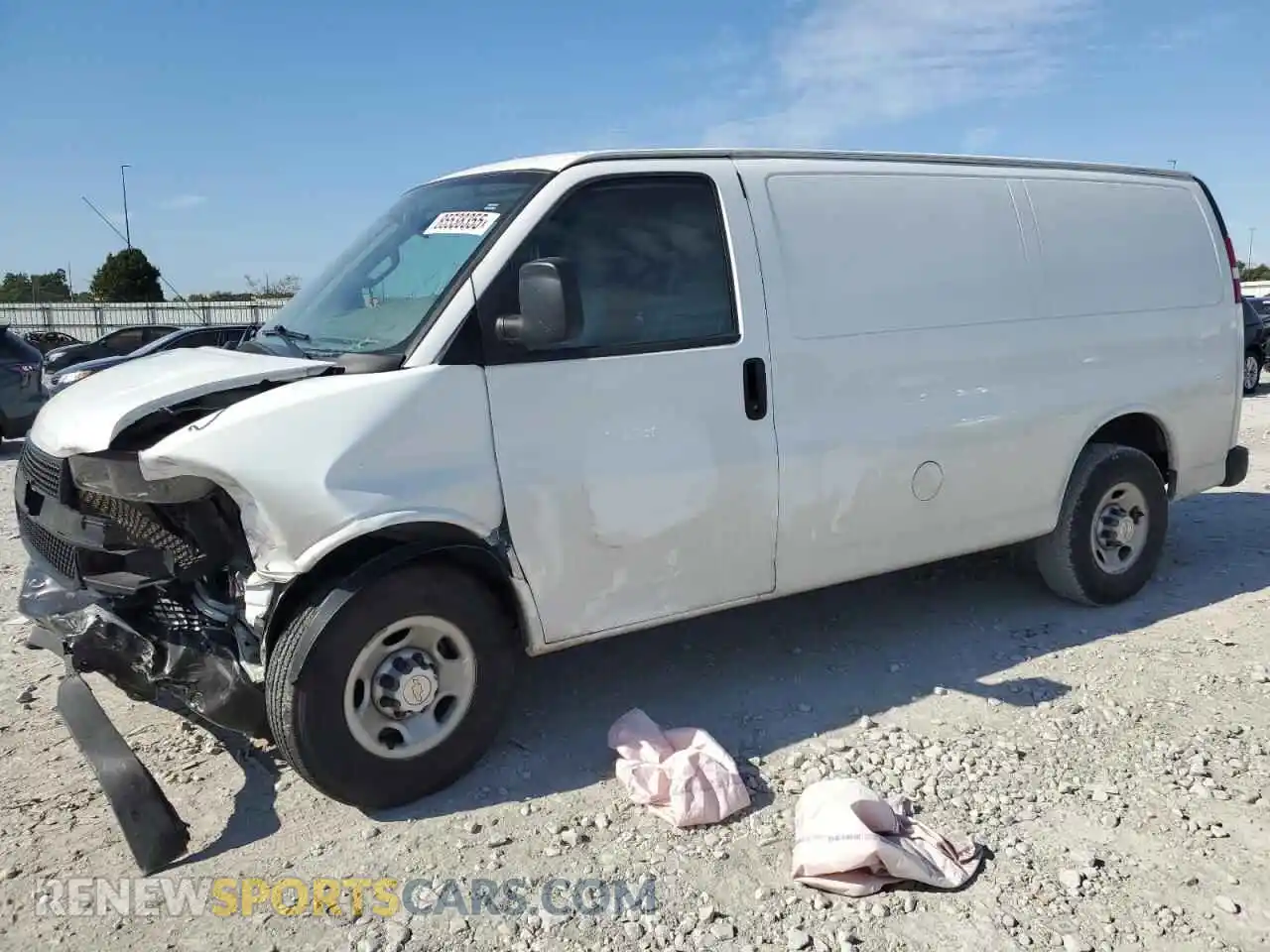 1 Photograph of a damaged car 1GCWGAFP4R1239977 CHEVROLET EXPRESS 2024