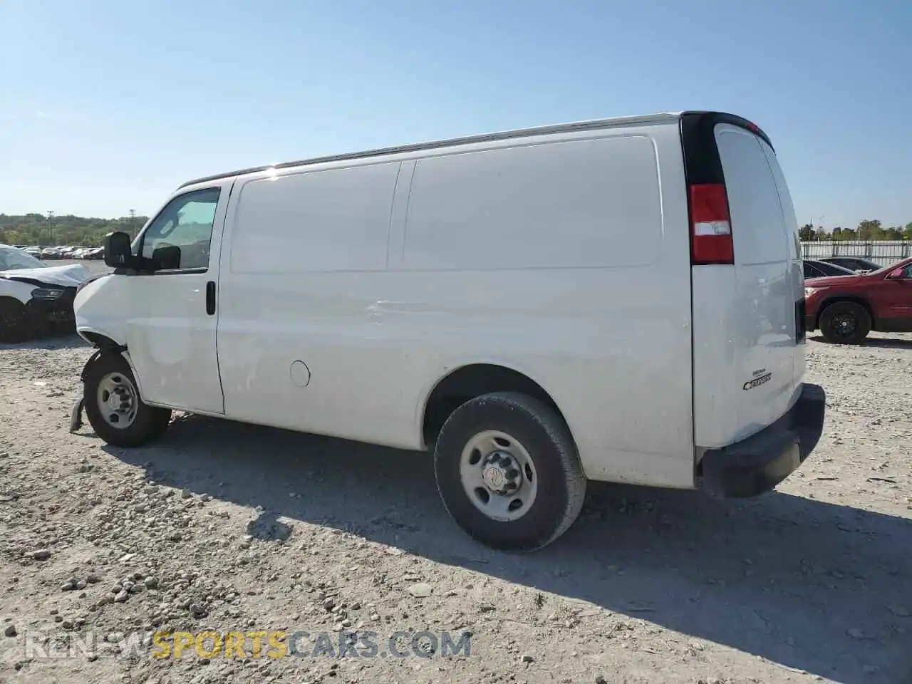 2 Photograph of a damaged car 1GCWGAFP4R1239977 CHEVROLET EXPRESS 2024