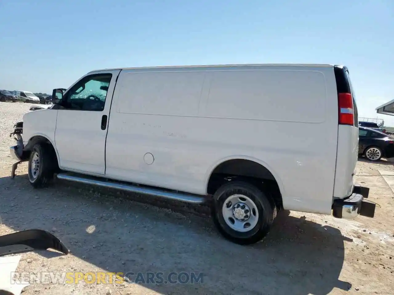 2 Photograph of a damaged car 1GCWGAFP4R1269464 CHEVROLET EXPRESS 2024
