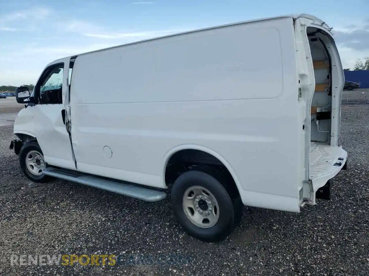 2 Photograph of a damaged car 1GCWGAFP5R1176615 CHEVROLET EXPRESS 2024