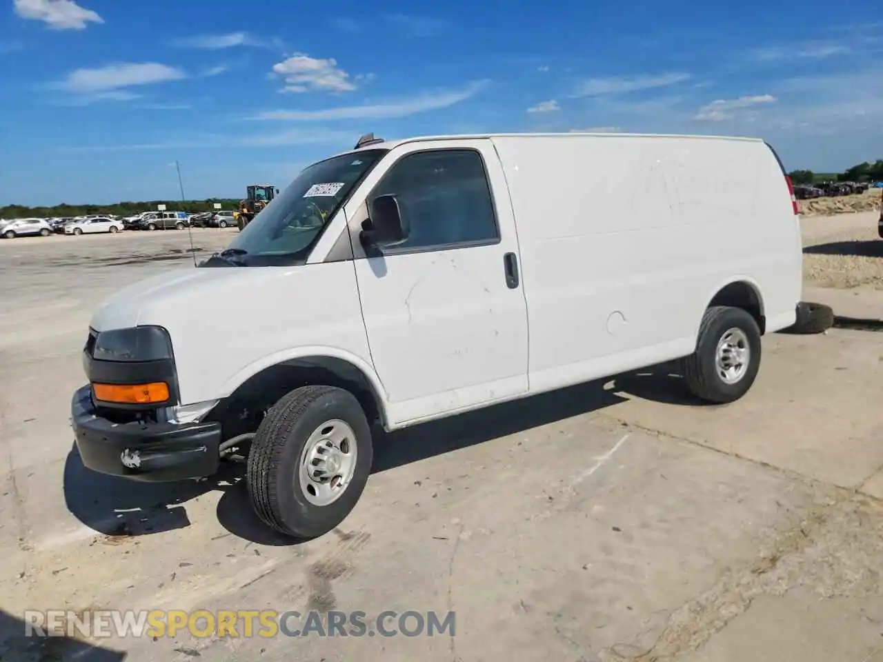 1 Photograph of a damaged car 1GCWGAFP5R1210374 CHEVROLET EXPRESS 2024