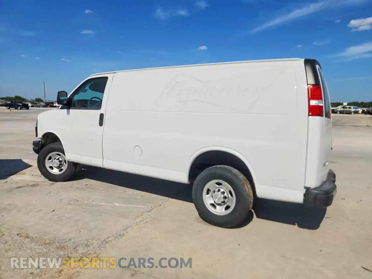 2 Photograph of a damaged car 1GCWGAFP5R1210374 CHEVROLET EXPRESS 2024
