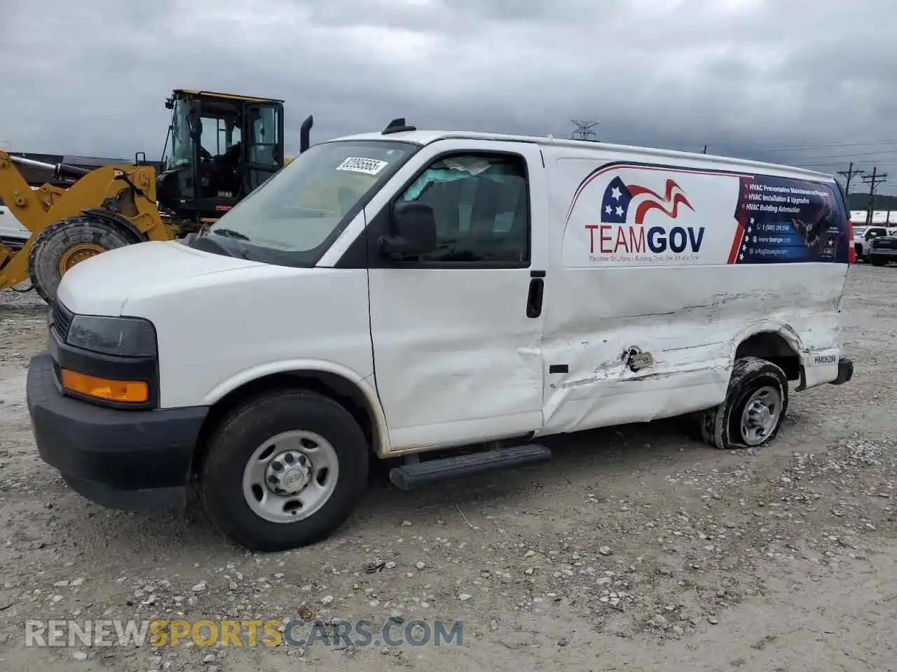 1 Photograph of a damaged car 1GCWGAFP8R1270682 CHEVROLET EXPRESS 2024