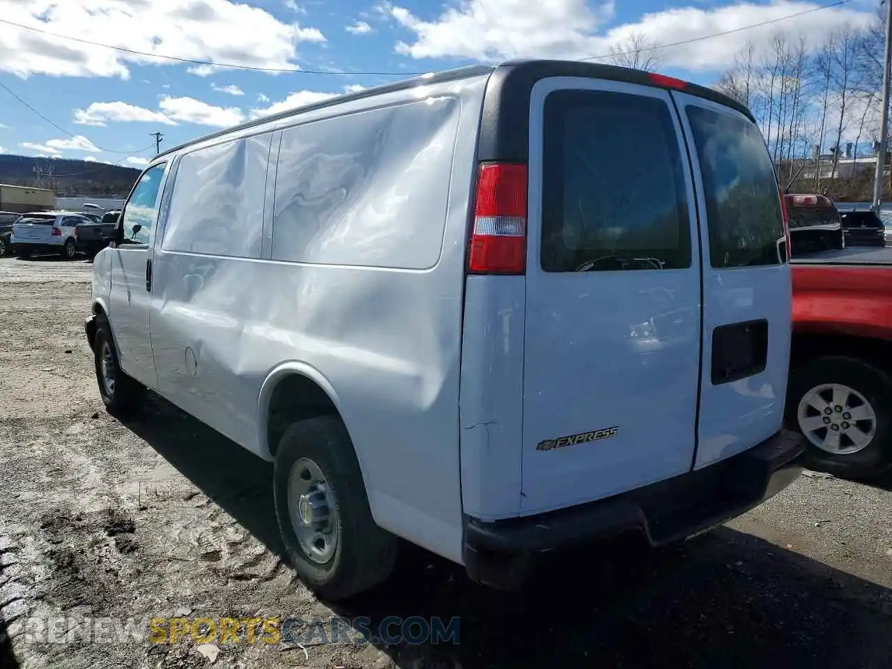 2 Photograph of a damaged car 1GCWGAFPXR1217207 CHEVROLET EXPRESS 2024
