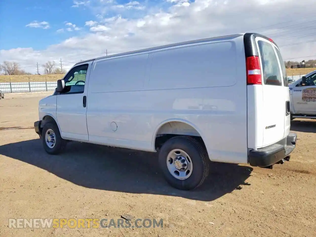 2 Photograph of a damaged car 1GCWGAFP0S1278586 CHEVROLET EXPRESS 2025