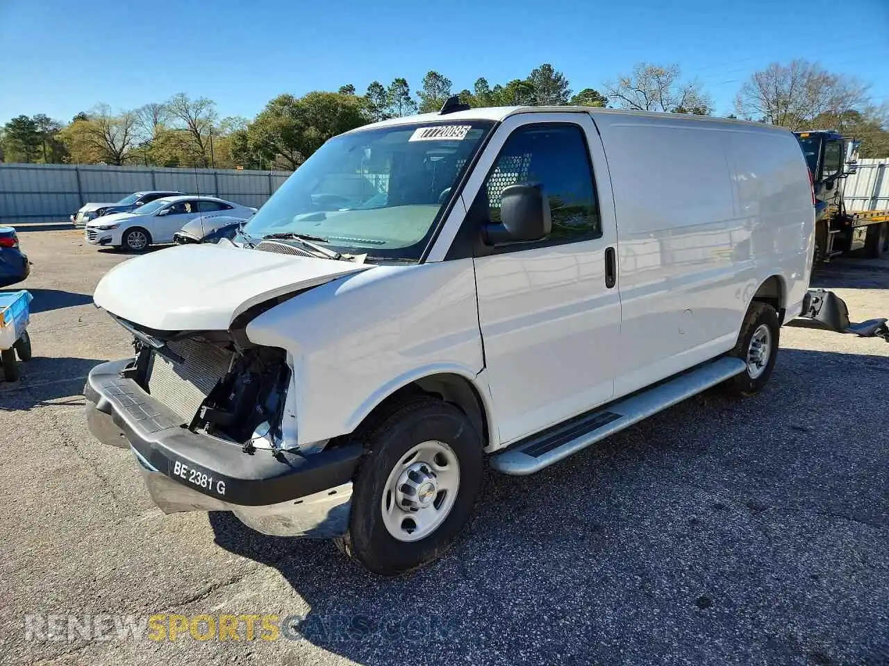 1 fotografías del automóvil dañado 1GCWGAFP3S1252919 CHEVROLET EXPRESS 2025