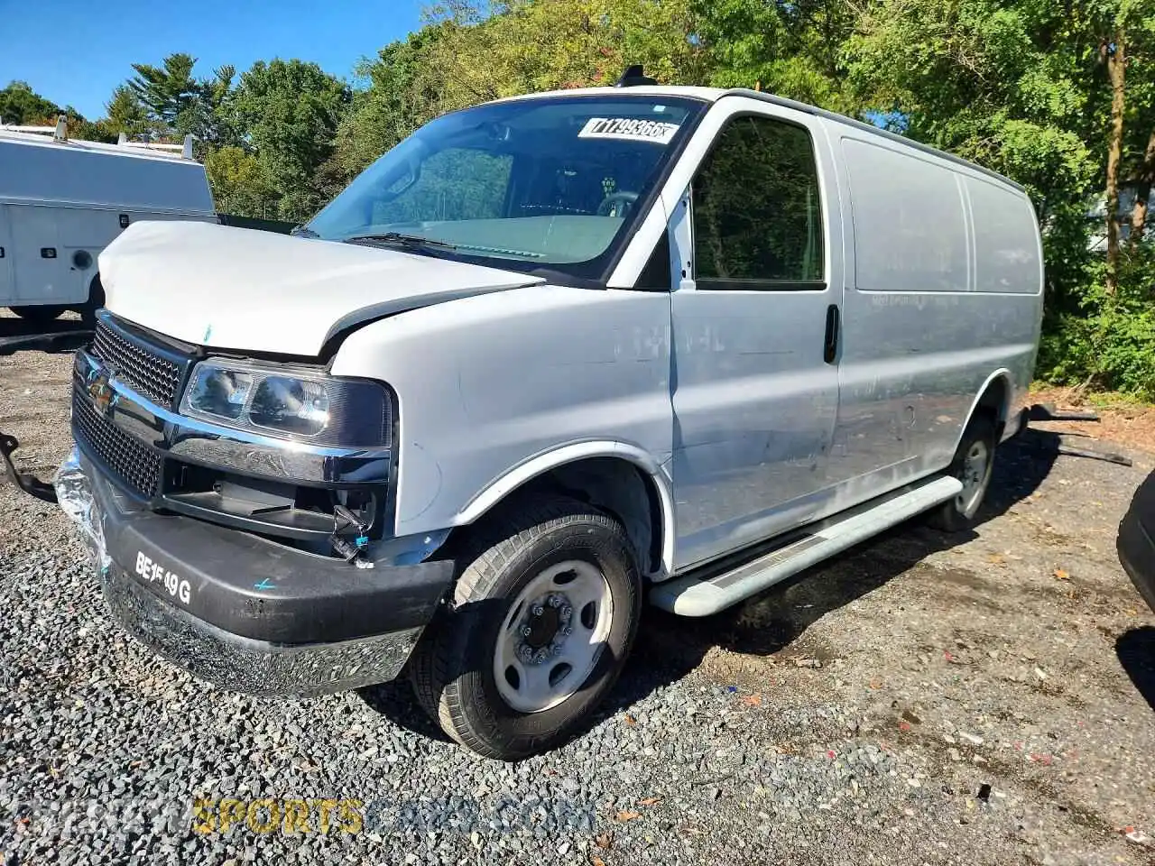 1 fotografías del automóvil dañado 1GCWGAFP4S1196067 CHEVROLET EXPRESS 2025