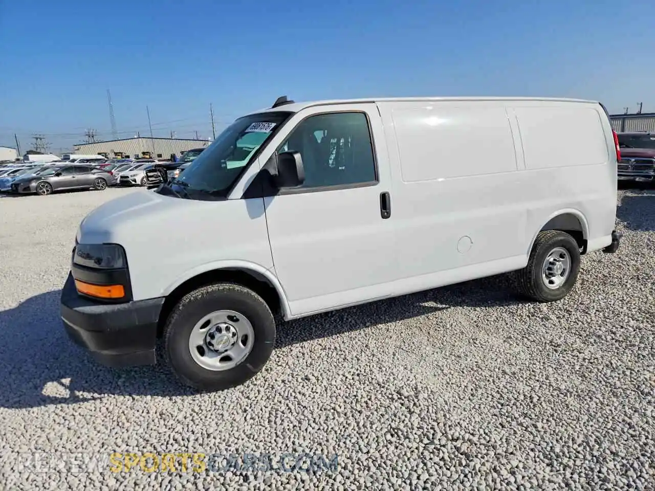 1 Photograph of a damaged car 1GCWGAFPXS1272147 CHEVROLET EXPRESS 2025