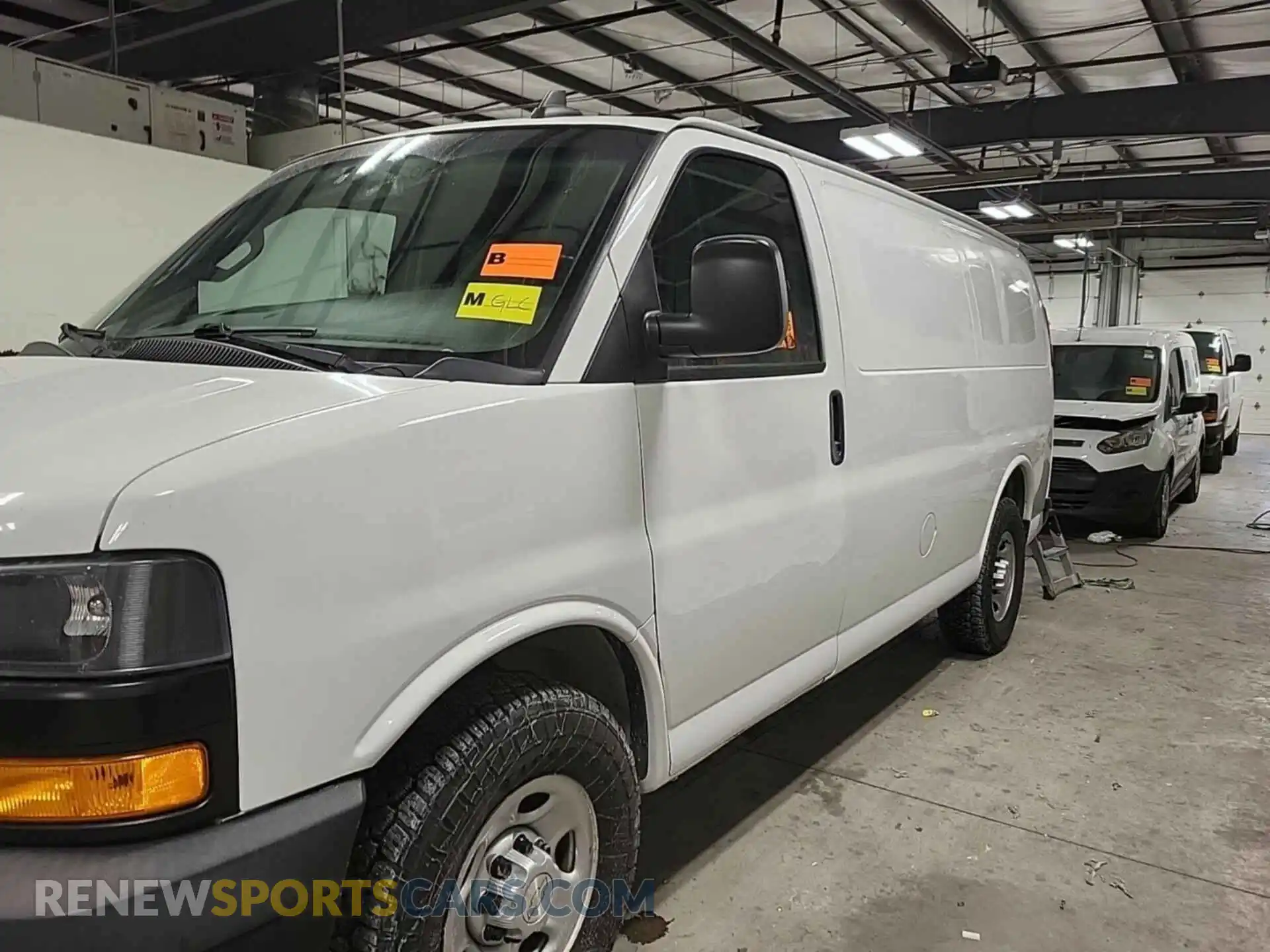 3 Photograph of a damaged car 1GCWGAFP4K1246286 CHEVROLET EXPRESS 2500 2019