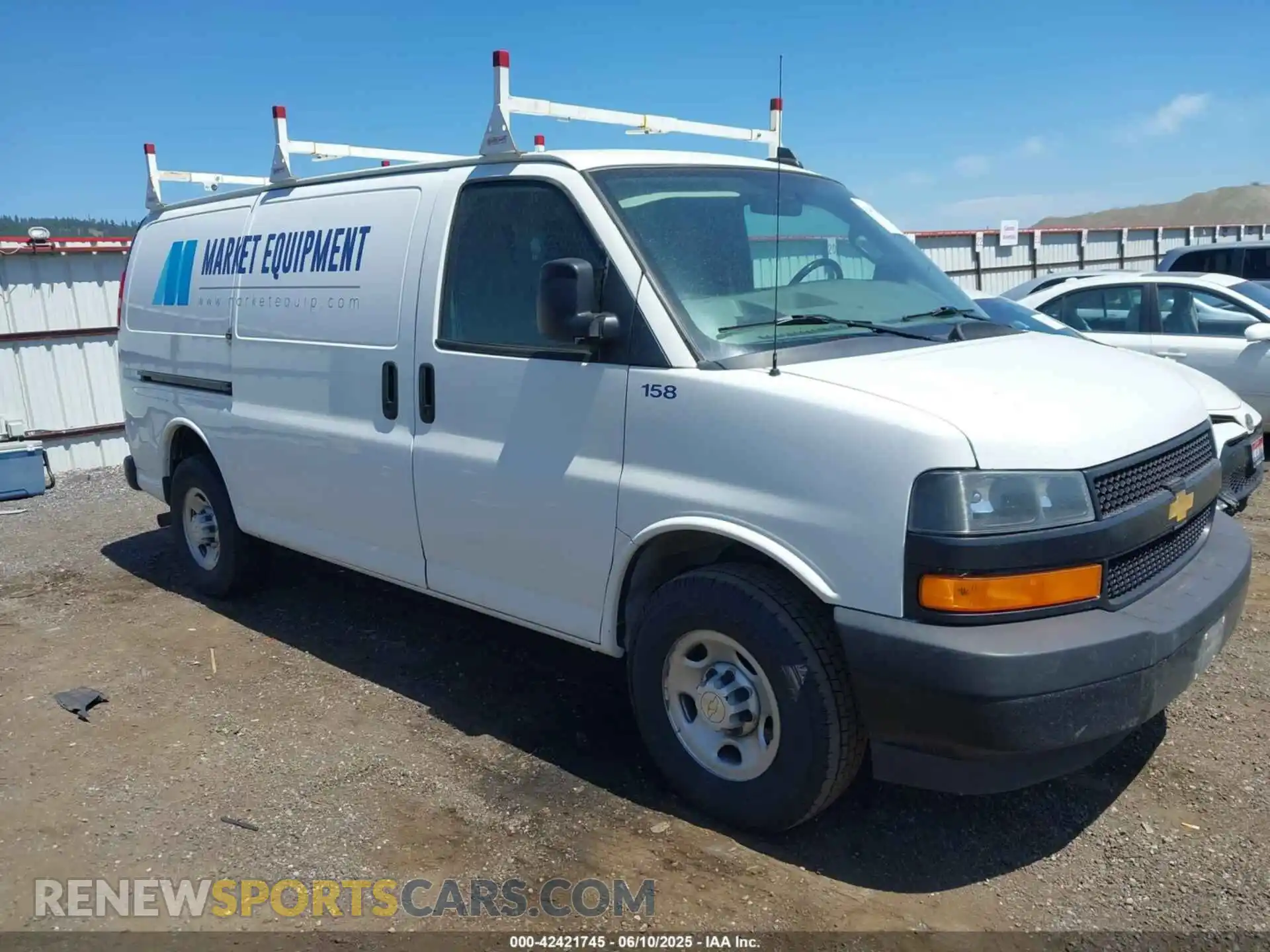1 fotografías del automóvil dañado 1GCWGAFG8L1228827 CHEVROLET EXPRESS CARGO 2020